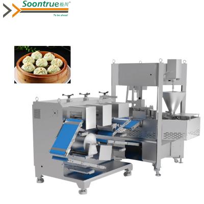 China High speed 10.7kw Washable High Quality Automatic Thin Wrapper Bun Machine Large Commercial Bun Machine for sale