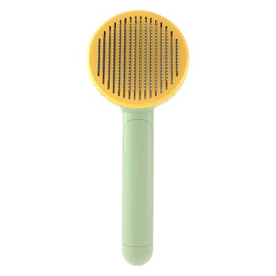 China Cat Comfortable Pet Removal Comb Stocked Cats Dogs Brush Dog Hair Remover Cleaning for sale