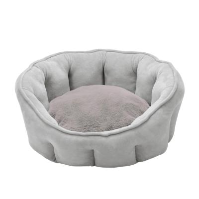 China Winter Cooling Cat Bed House Plush Dog Sink Warm Sleeping Bag Sofa Cushion Nest For Small Puppies Kitten Pet Products Cat Bed for sale