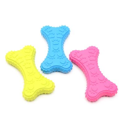 China Sustainable Play Training Supplies TPR Solid Rubber Dog Chew Toy Molar Pet Clean Tooth for sale