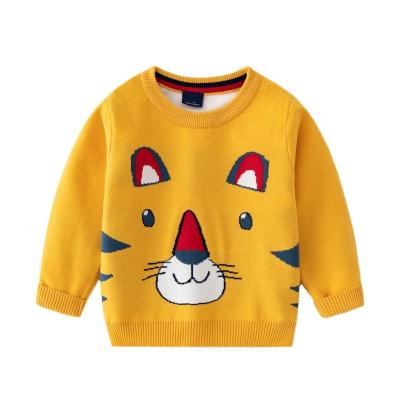 China OEM & ODM Anti-Shrink Custom Kids Sweater Cotton Baby Knitwear Sweater Knit Clothing Winter Toddler Boys Pullover Baby Knit Sweater for sale