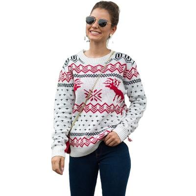 China Anti-Wrinkle Design Novelty Knitwear Sweater Custom Winter Turtle Neck New Knit Sweaters Longsleeve Woman Ugly Christmas Sweater for sale