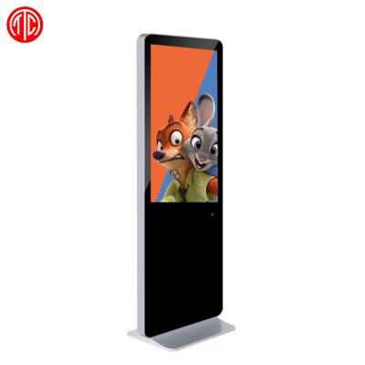 China Kiosk Display Stand Lcd Indoor Outdoor Digital Signage Toem 65inch for sale