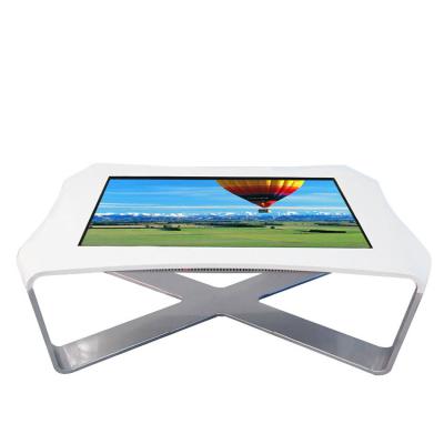 China Wifi Multi Media Table Top For Canteen Waterproof Interactive Multi Touch Table for sale