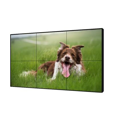 China Indoor Hot Selling Glass 3D LCD Tv Free Advertising Video Wall With Video Wall Processor for sale