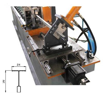 China Building Material Stores Suspended Ceiling Framing T Grid Roll Forming Machine for sale