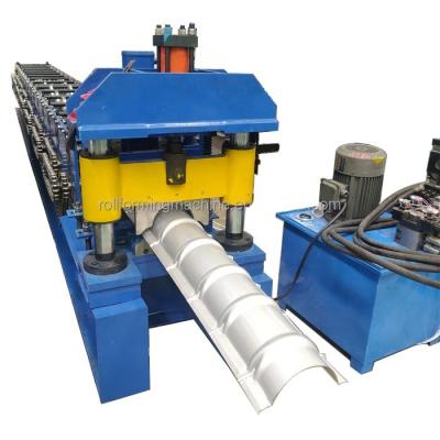 China Building Material Shops Roof Ridge Cap Making Machine Steel Ridge Cap Roll Forming Machine for sale