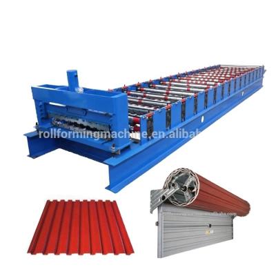 China Construction worksÂ   shutter door roll forming machine old roller door roll rolling shutter strip making machine for sale