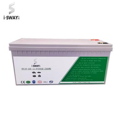 China Safety environmental long life battery 12v 500ah 24v 200ah battery 12v200ah solar rechargeable battery lifepo4 battery for sale