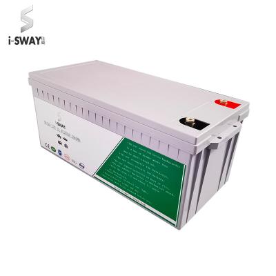 China Environmental Safety Long Life Lithium Ion Battery 12V200ah 12.8V200ah LiFePO4 Battery 2.4kwh For Storage Solar Energy System for sale