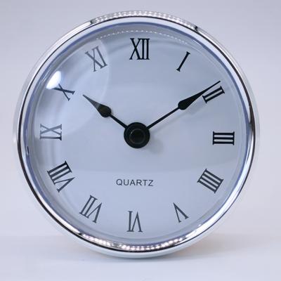 Cina High Quality Hot Selling Clock Inset Movement 80mm Clock Insert Quartz Alarm Clock Gold Roman Clock 3-1/8