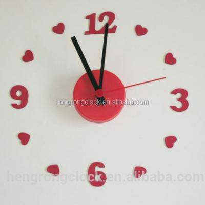 China March Clock Movement ABS Around Clock Movement 75mm Back Cover DIY Clock Movement Parts Plastic à venda