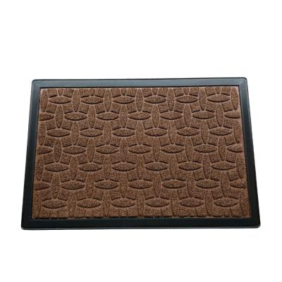 China Best Supplier Mat Wholesale Adhesive-protective Mat Cheap Rubber Door Mat for sale