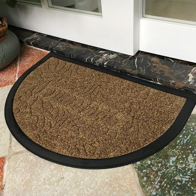 China Adhesive-Protective Design Mat PVC Rubber Coil Mat Home Mats For Front Door for sale