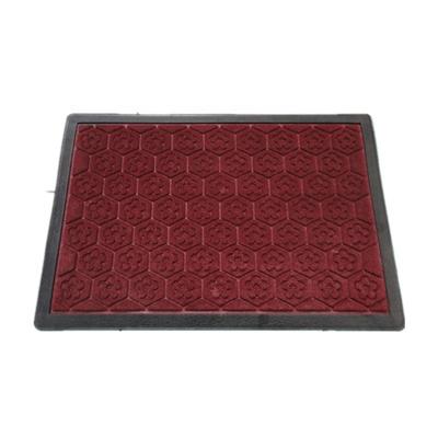 China Anti-bacteria Custom 40*60cm Entrance Rubber Anti Dusting Floor Mat for sale