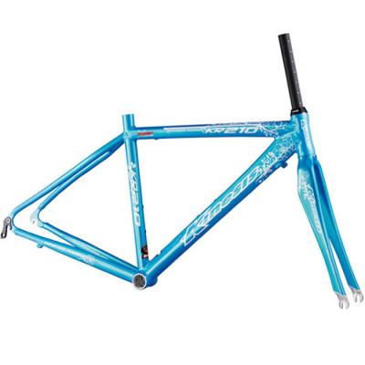 China Superlight Aluminum Bike Frame Lady Aero Road Bike Frame+Fork set KR210L Women 1.4kg Te koop