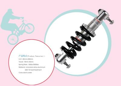 China Bicycle Coil Spring Suspension Shock 150-2000LBS for Wheelchair Length 80-200mm 6061 Aluminum Travel 18-35mm à venda