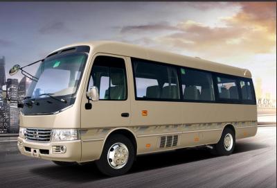 China 7m 21 Seats Diesel Mini Bus  Toyota Coaster Passenger Van Microbus RHD Te koop