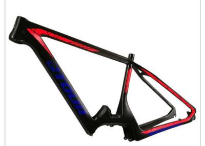 China 27.5er Carbon Fiber Ebike MTB Frame Fits with Bafang Mid-Drive System Te koop