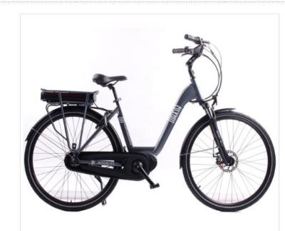 China 250w Elektrische fiets 36V/13ah achter Hub motor aandrijving City ebike Te koop