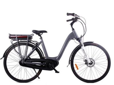 China Ec-zertifiziertes elektrisches Stadtfahrrad mit Bafang-Mid-Drive-Motorsystem zu verkaufen