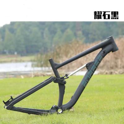 China China Stock 27.5er Enduro volledig geveerde mountainbikeframe Downhill Softtail MTB Te koop