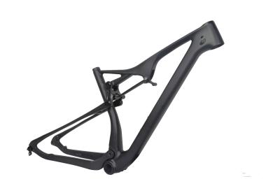 China 29er XC Full Suspension Carbon Bike Frame 27.5 Plus Carbon Mountain Bike Mtb Frame Te koop