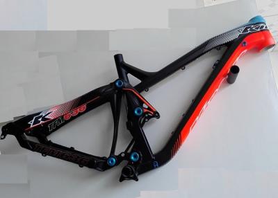 中国 29er完全な懸濁液のアルミニウム バイク フレーム160mm OEM 27.5のプラスのマウンテン バイクMtb 販売のため