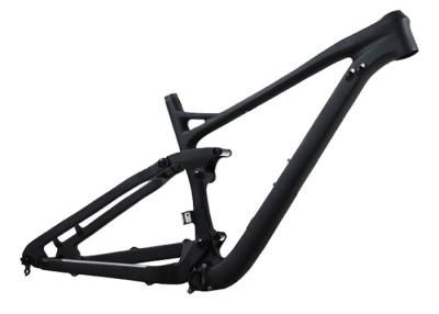 China Laden Sie 27.5er/29er des Kohlenstoff-Trail/AM Durchachse der Mountainbike 148x12 Vollfederungs-des Spant-140mm auf zu verkaufen