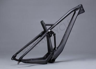 Chine 27.5er Boost/ 29er XC Full Suspension Carbone Cadre de vélo 148x12 Option double choc à vendre