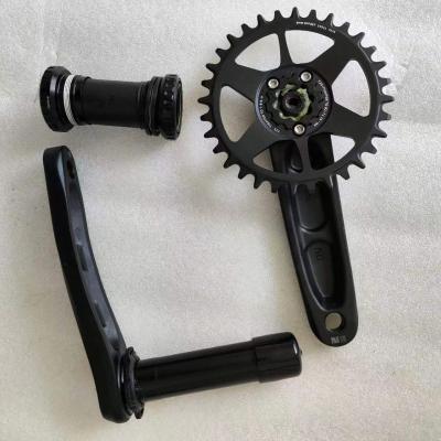 China Lightweight Sram DUB 29mm Mountain Bike Crankset 160L 30/32/34/36/38T Chainring Bicycle Parts Crank 11/12/13S for sale