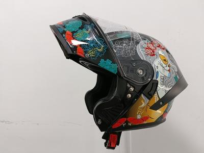 China ABS Popular Flip up Helmets Motorcycle ECE 22.06 Certificate Helmet for OEM/ODM Production for sale