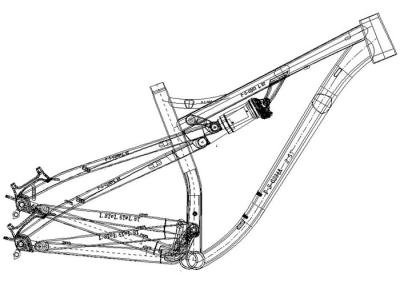 China des Auftriebs-29er Aluminiumreise Vollfederungs-des Spant-XC der Mountainbike-106mm zu verkaufen