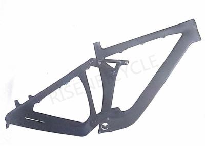 China 27.5er Full Suspension Carbon Bike Frame Downhill 198mm Travel 150x12 thru-axle Te koop