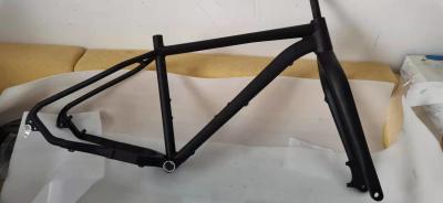 China Fahrrad zerteilt fetten Fahrrad-Aluminiumrahmen des Reifen-26er besonders anfertigte MTB-Fahrrad-Rahmen zu verkaufen