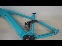 29er boost Bafang G510 1000w Full Suspension Electric Bike Frame