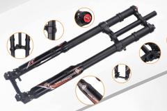 USD-8N Downhill Dual-crown Inverted Oil Spring Suspension Fork