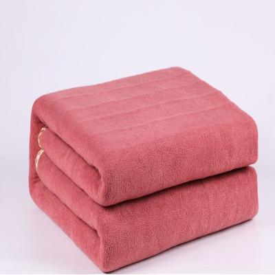 China 2022 Popular Electric Hotel New Design Queen Size Hottest Heated Blanket for sale