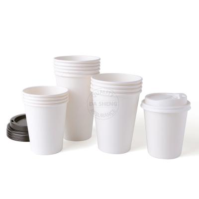 China Wholesale Disposable Paper Cups Disposable Eco - Friendly Paper Cups For Cold And Hot Beverage for sale