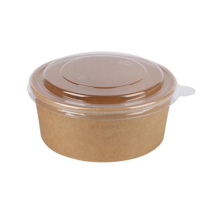 China Biodegradable Paper Bowl Ice Cream Paper Cup Food Grade Disposable Eco Friendly Salad Bowl for sale