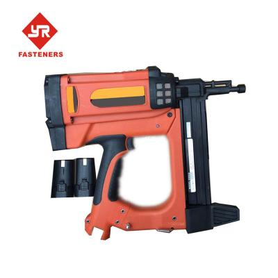 China 2 or 3 concrete nails per second gear gas power and Fuel Cell energy source nail gun for sale