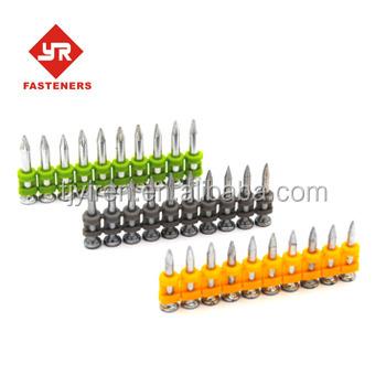 China Building construction 13mm--38mm leg length shooting gas pin nail for construction for sale