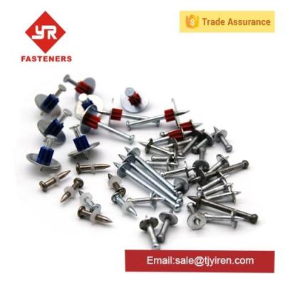 China Building Construction Zinc Coated Finish Nail Gun Nail Sizes With Customized Size for sale