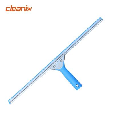 China Sustainable Foshan OEM Manufacturer Extended Big Long Handle Stainless Steel Window Washing Squeegee For Outdoor Use for sale