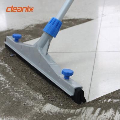 China 75cm Squeegee Replaceable Rubber Wiper Durable Extra Wide Long Commercial Aluminum Handle For Cement Cleaning Floor for sale