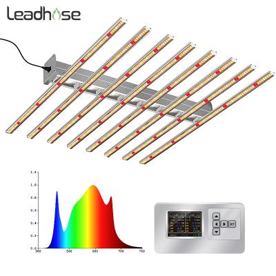 China Seed Starting China Professional Manufacturer Indoor High Quality Led Waterproof Full Spectrum Greenhouse Factory 6 Bar Led Grow Light for sale