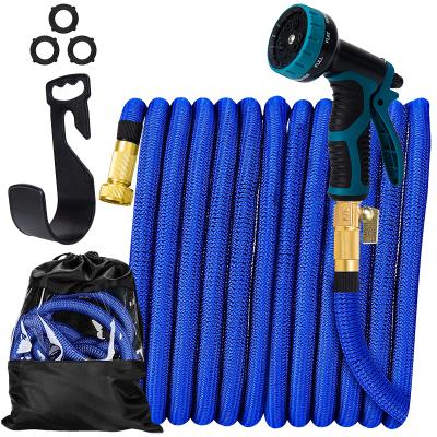 China Amazon Hot Selling Adjustable Multifunctional Extend Magic Hose 3 Times Expanding Function 100FT for sale