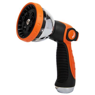 China 2021 Hot Sale High Quality Mulit-Function High Quality Plastic Adjustable Handle Pressure Garden Water Spray Gun Variable Flow Control for sale