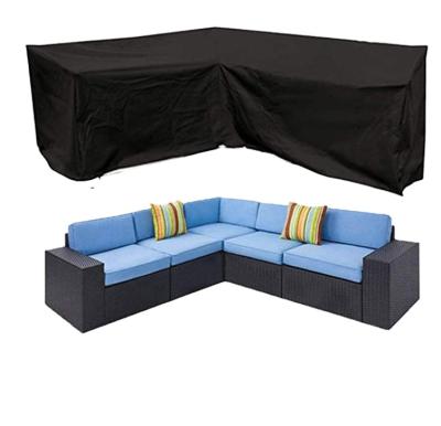 China Water Resistant Patio Furniture Covers OEM Furniture Cover Outdoor Waterproof Banquette Sofa Cover for sale