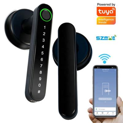 China 2022 Newest Matel Home Automation Life APP Control S1Tuya Smart Wifi Fingerprint Door Lock for sale